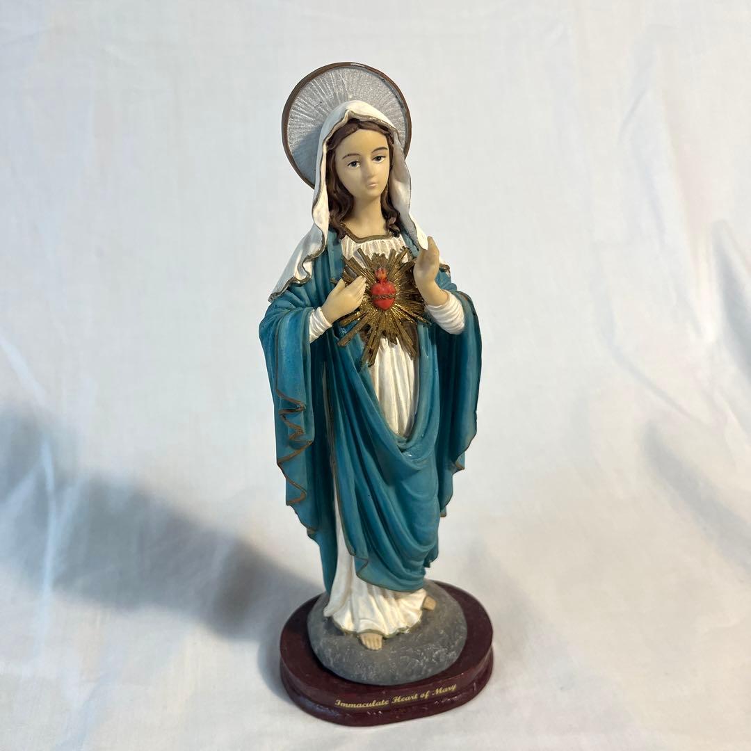 カトリック 教会 ルルドの聖母マリア像 彫像 聖母 キリスト教 マリア様