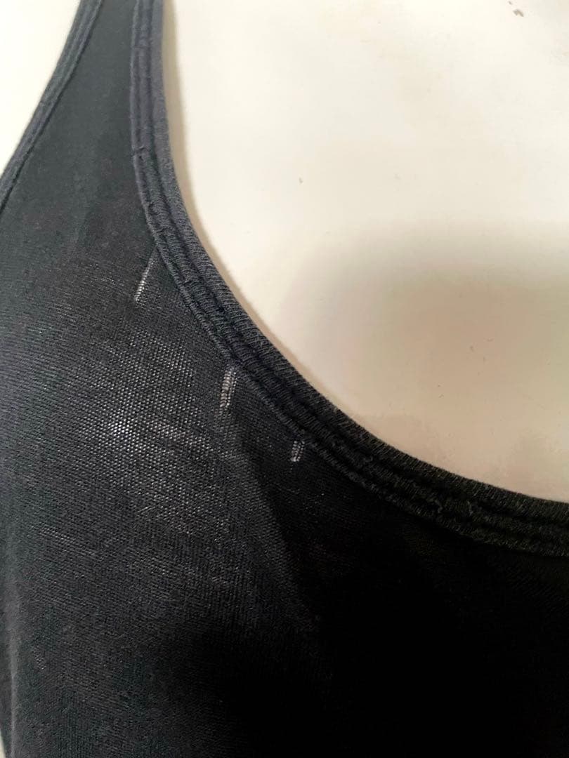 kmrii黒 アシンメトリックタンクトップ　サイズ0