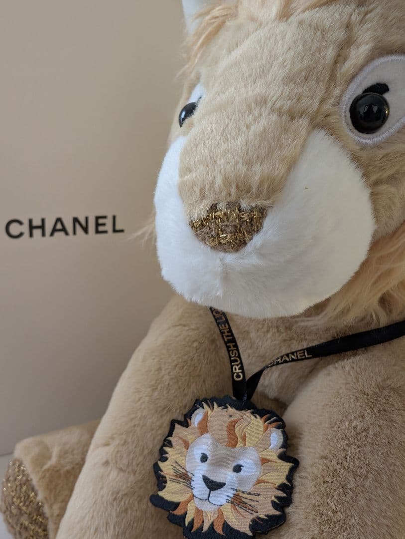 希少/非売品 CHANE/シャネル COCO CRASH ライオン ぬいぐるみ