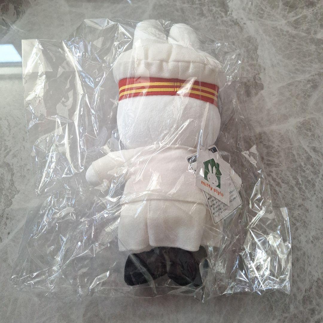 ミッフィースタイル　駅長さんミッフィー　ホワイト　ぬいぐるみ