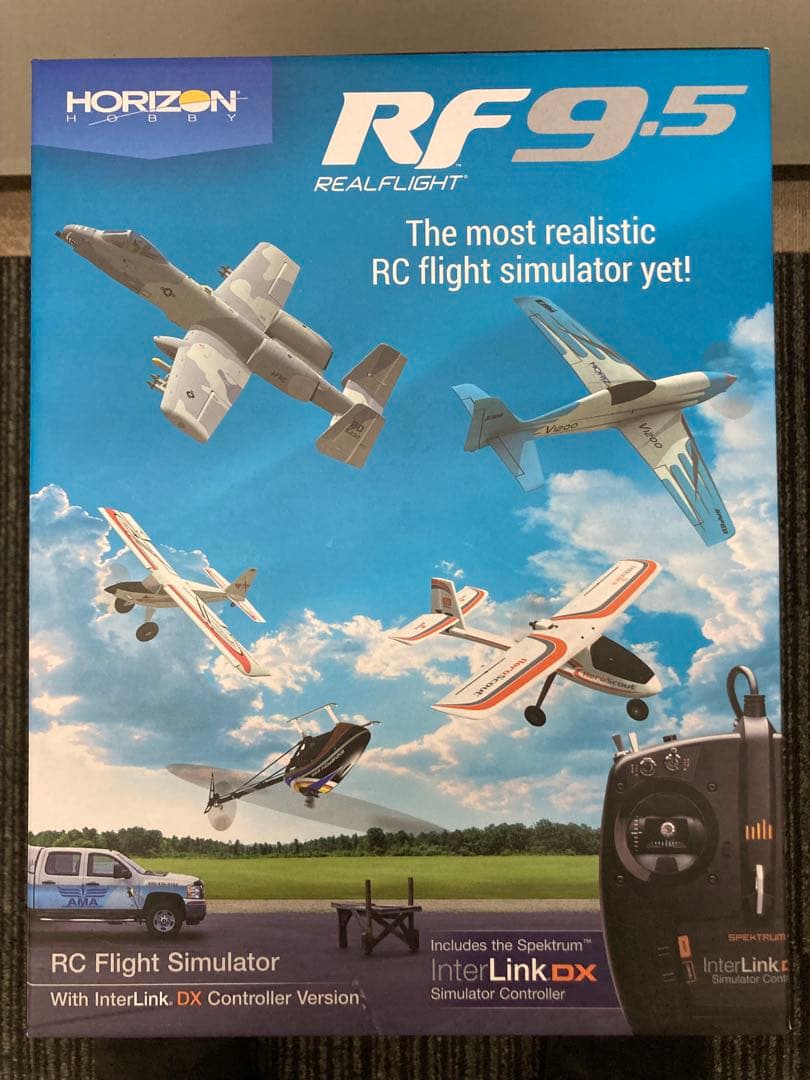 ホビーラジコン RealFlight 9.5 ホビーラジコン RealFlight 9.5 RealFlight 9.5S RC Flight Sim with