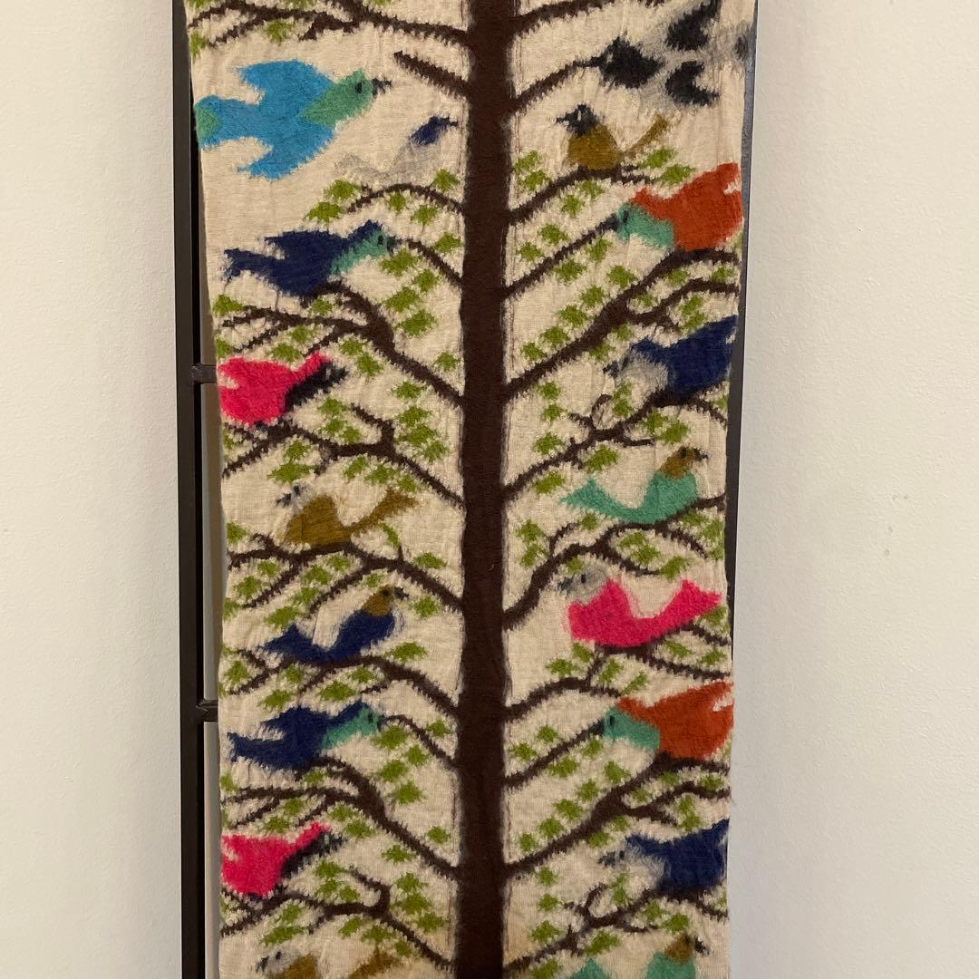 KAPITAL キャピタル BIRD TREE HAPPYマフラーマフラー