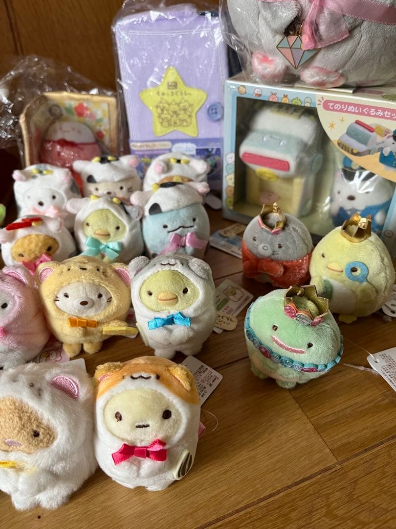 すみっコぐらし・てのりぬいぐるみセット