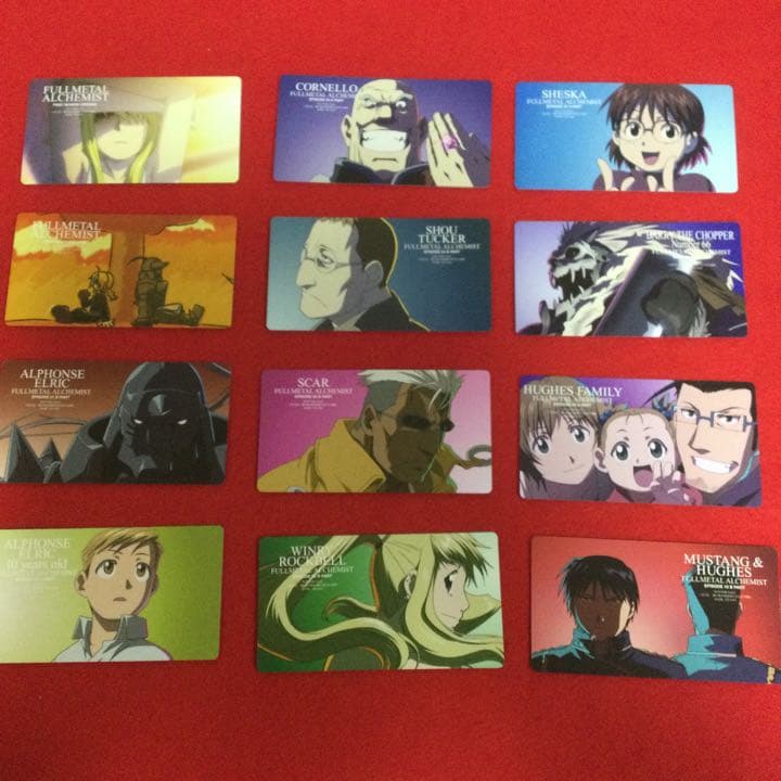 鋼の錬金術師 アイキャッチカード 20枚 バインダー - メルカリ