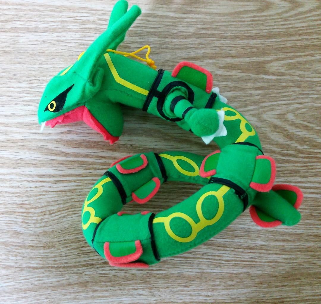 ポケットモンスター ルビー・サファイア　レックウザ　プライズ専用品　ぬいぐるみ