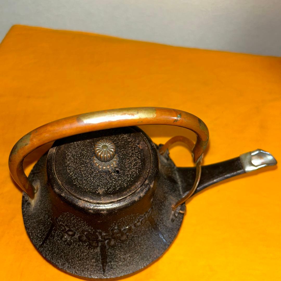 鉄製 銚子 2点 古美術 Yahoo!オークション -「銚子」(鉄瓶) (鉄製)の