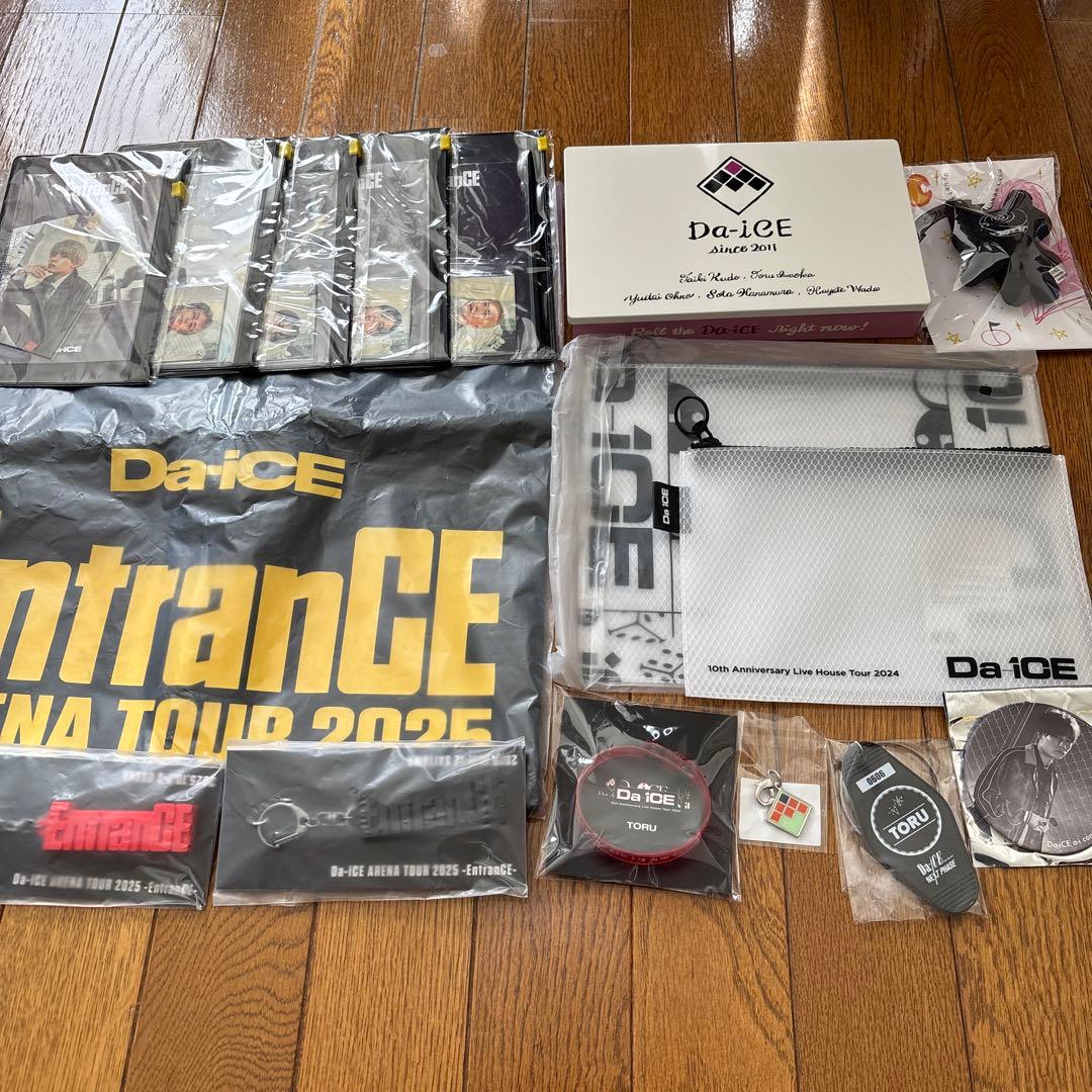 Da-iCE グッズセット Da-iCE a-i contact TOUR 2025」オフィシャルグッズ解禁！ <EC販売