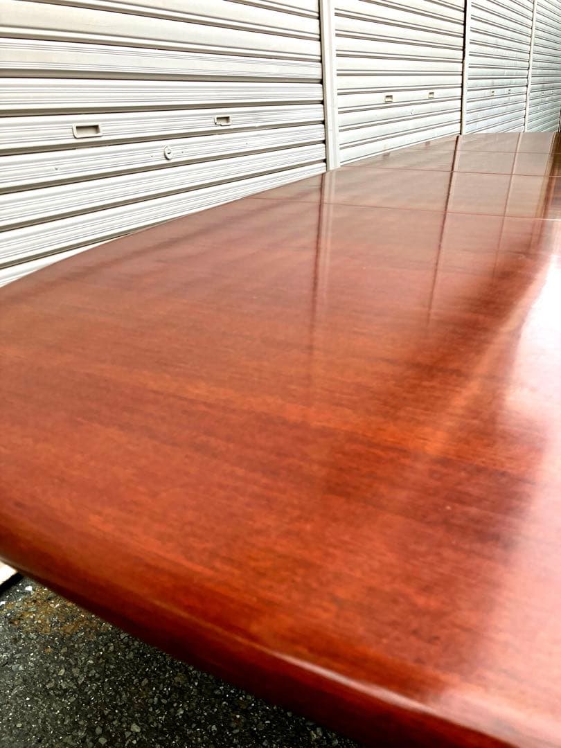 ミッドセンチュリーヴィンテージオーバルエクステンションテーブル