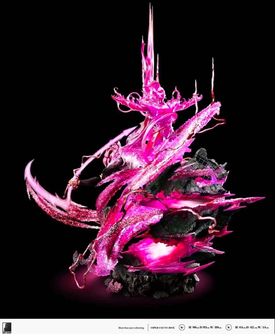 孫悟空　スーパーサイヤ人ロゼ　フィギュア　ドラゴンボール　ガレージキット