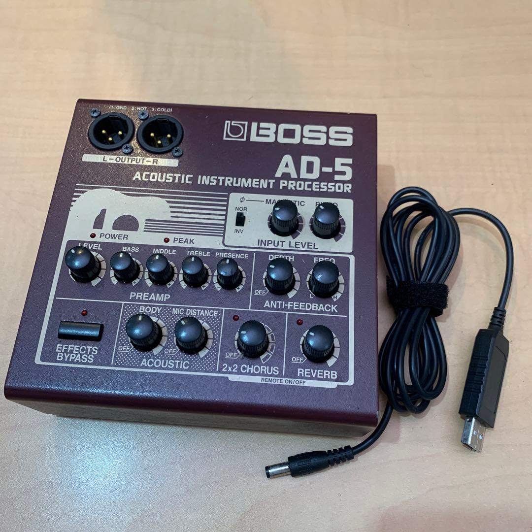 BOSS AD-5 アコースティック用プリアンプ 商談中 アコギ用エフェクター