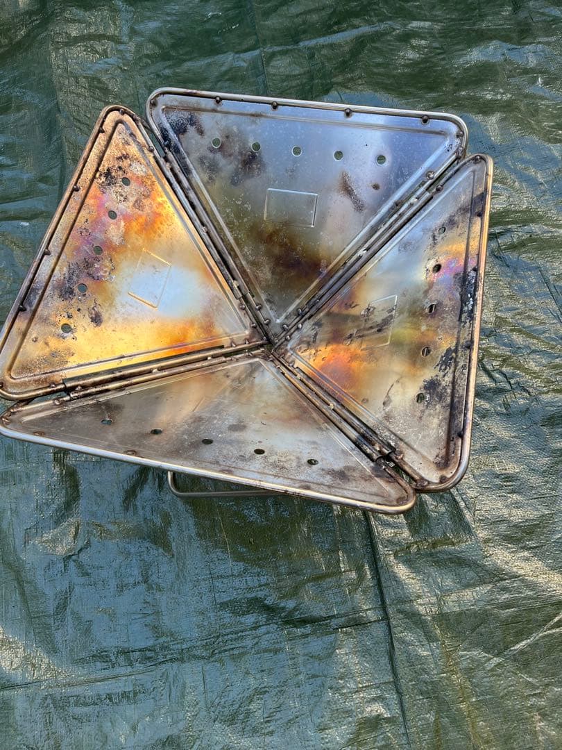 スノーピーク焚火台Lサイズ（旧タイプ・HEAD QUATER）