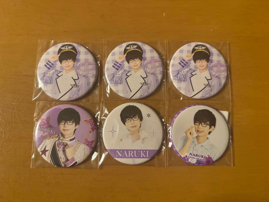 パンダドラゴン ぱっち なるき アクスタ 缶バッジ