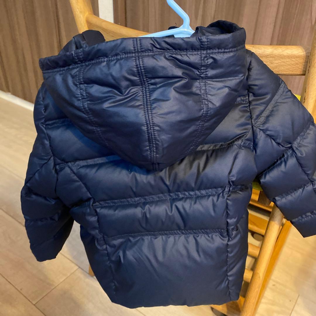 値下げ❣️未使用品❣️ラルフローレンのダウンジャケット24M　ネイビー　男女共用