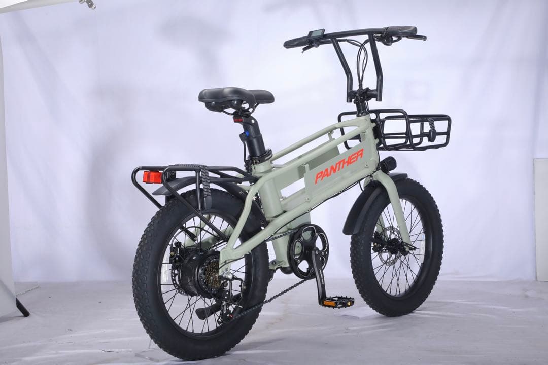 【新品】PANTHER 電動アシスト自転車 20インチ ファットタイヤ キャリア