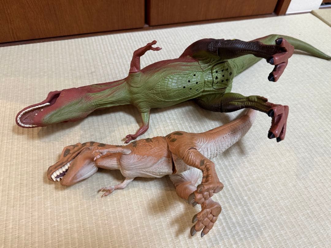 【超希少】93年当時物ティラノサウルス フィギュア 2体セット