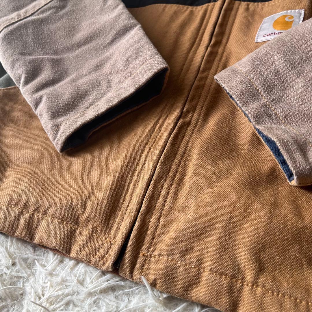 Carhartt カーハート　パッチワーク　ジップアップ　ジャケット　XL