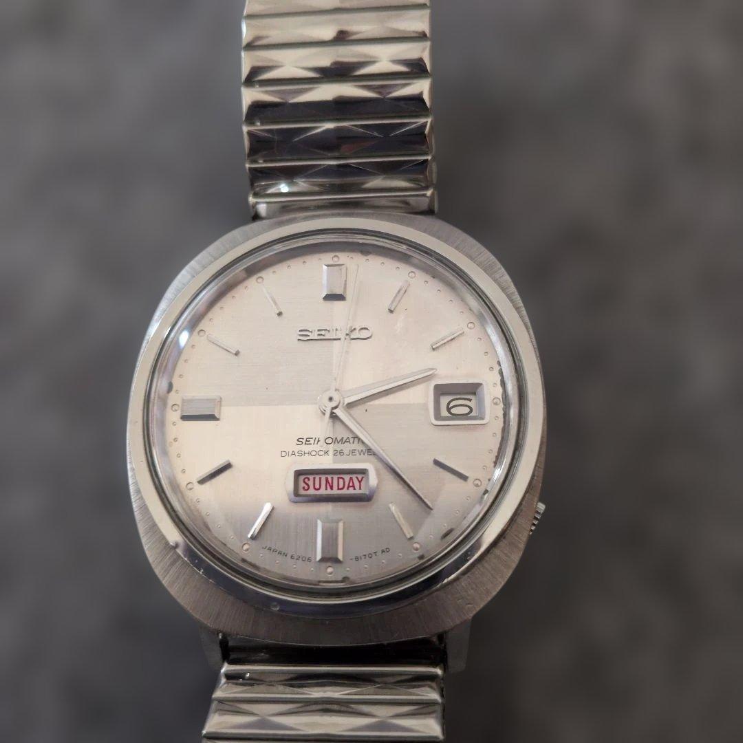 セイコーマチック 6206ー8150 ２６石 自動巻 稼働