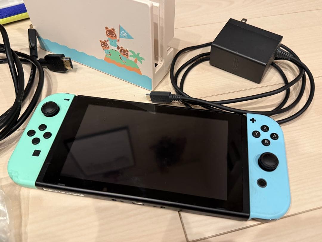 Nintendo Switch あつ森セット　オマケで純正コントローラー2つ