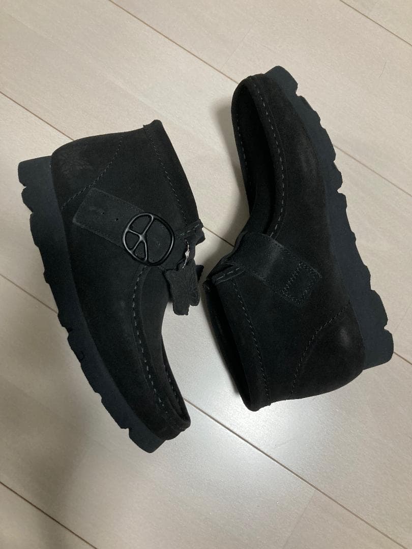 新品 NEEDLES x CLARKS Wallabee ワラビー ブーツ 8