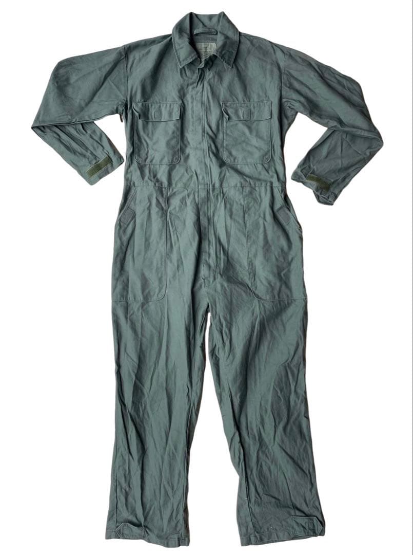 米軍本物作業用ユーティリティカバーオールMサイズ2002年官給品 米軍本物ユーティリティカバーオールMサイズ100％コットン1997年官給品 米