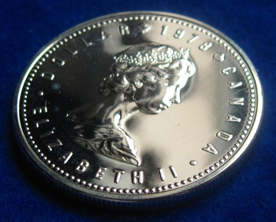 カナダ 1978年 泰星さんのインスペックナンバー有り プルーフ貨幣 銀貨