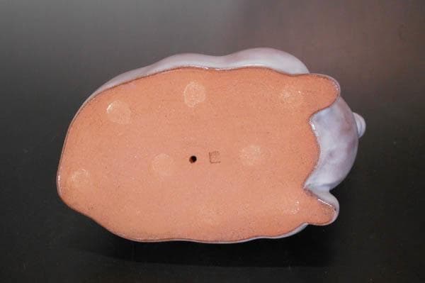 京焼 清水焼 楠部彌弌 フィギュリン 未 羊 置物 共箱 文部大臣賞