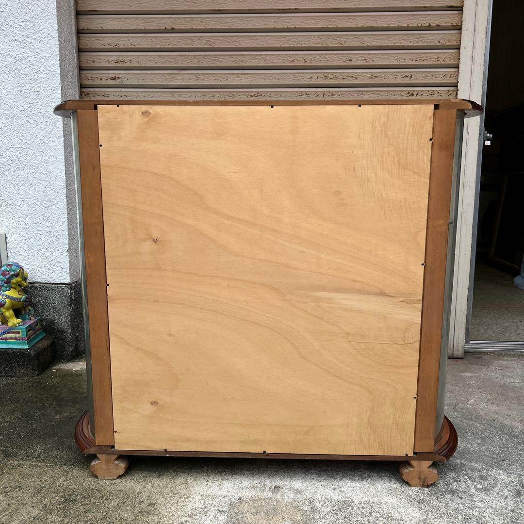 イタリア製 FPPASI コレクションボード ミラー付キャビネット ハーフムーン