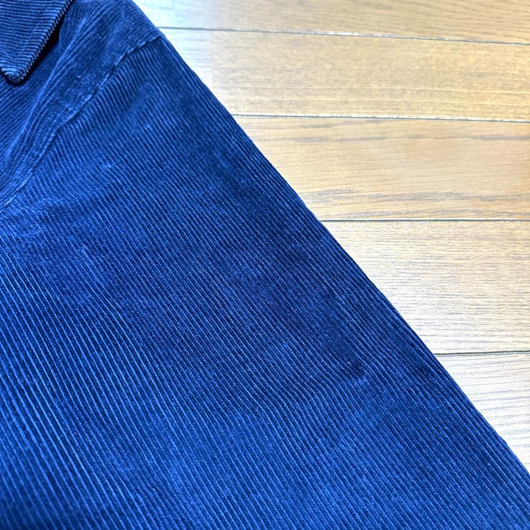 FFAジャケット 80s~90s コーデュロイ ワークジャケット 刺繍 ネイビー