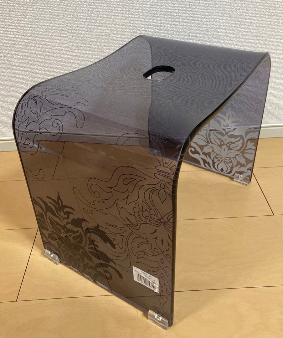 お得◎新品未使用 アクリル 高級 バスチェア センコー サミーラ L