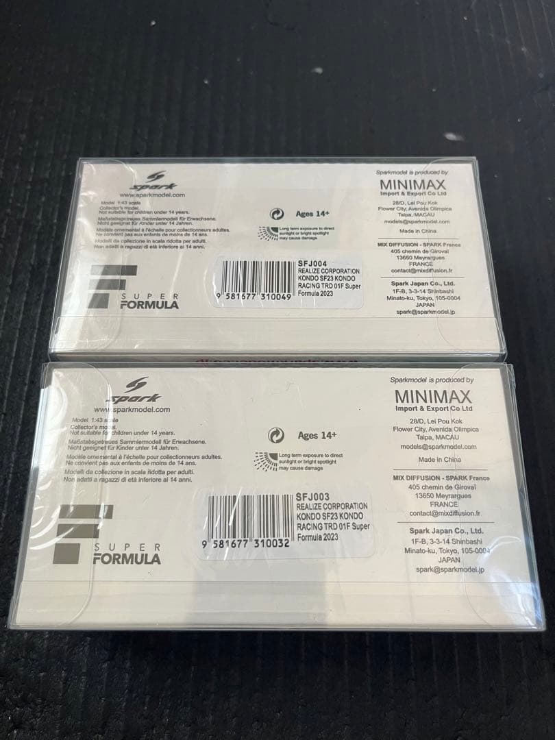 KONDO RACING SUPER FORMULA #3 #4 2台セット