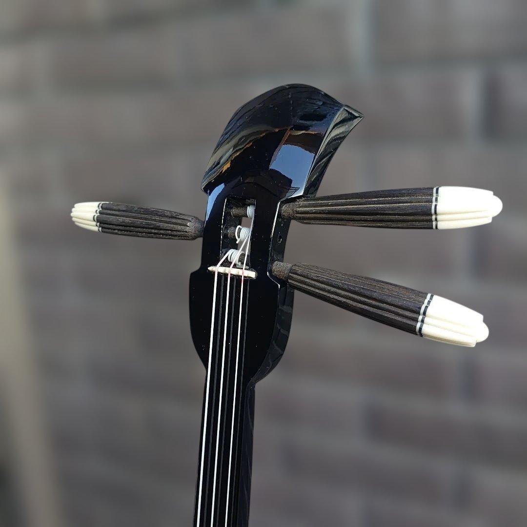 黒木三線 530g 貴重な黒木 沖縄三線 三線 黒檀三線