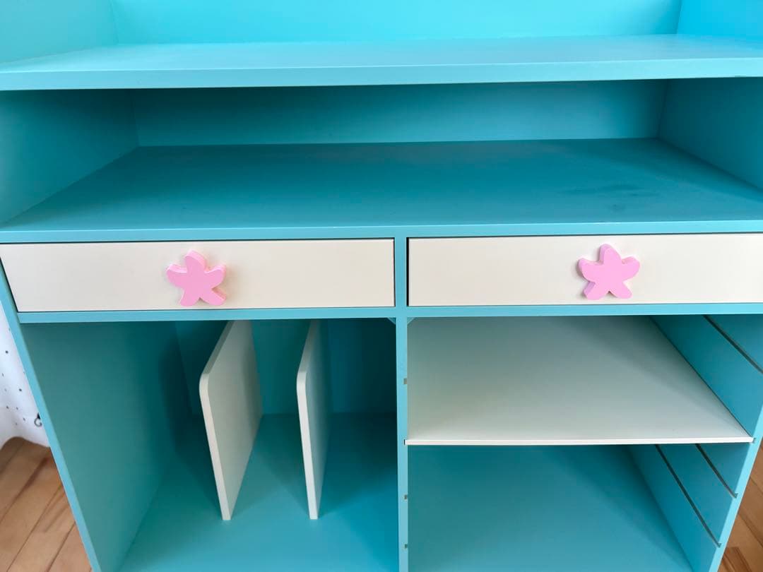 直接引渡し限定】【極美品】ランドセル収納本棚 ディズニー アリエル