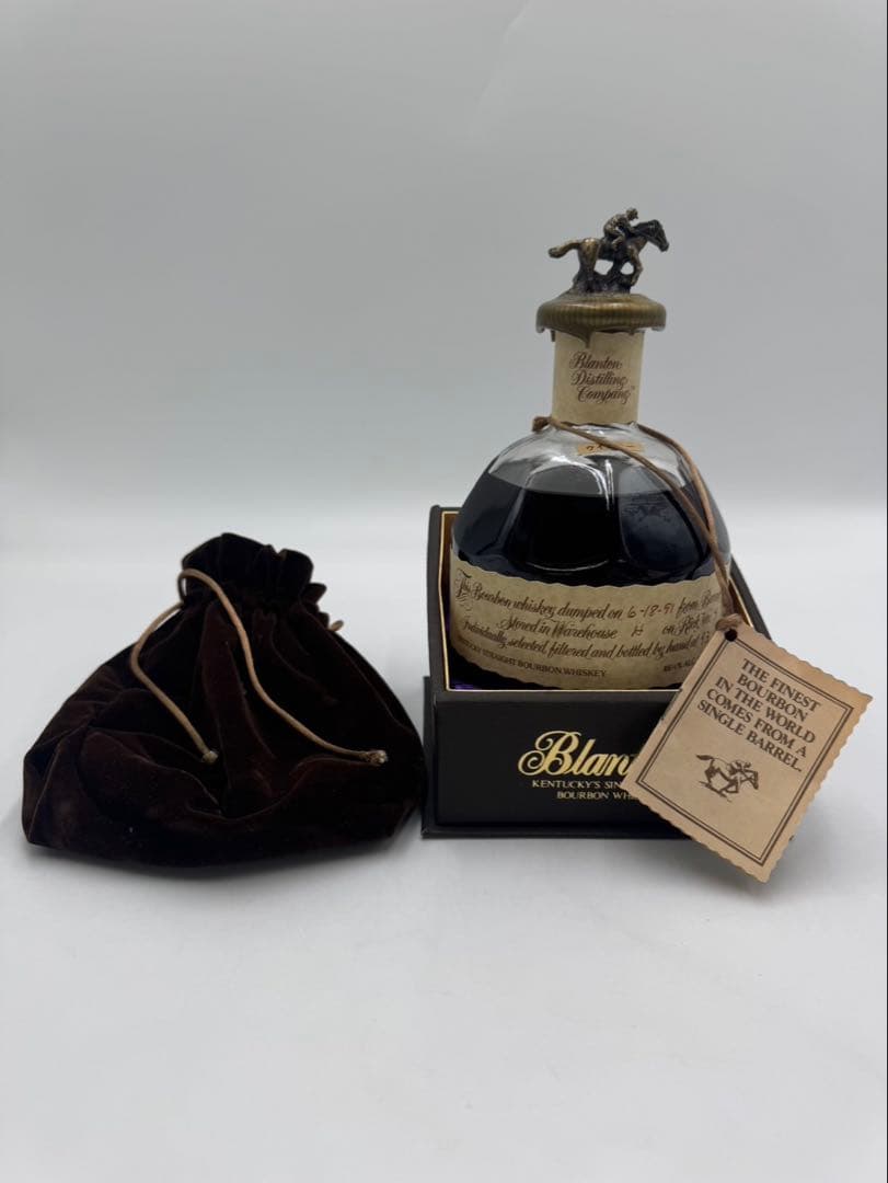 【未開封】ブラントン　Blanton バーボンウイスキー 1991年製 未開栓 Blanton's ウイスキー Blanton's ブラントン1991年ボトリング