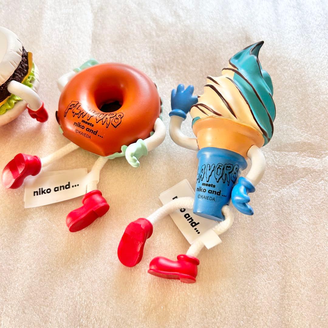 niko and… フレーバーズ　お座りオブジェ　3個セット コンプ