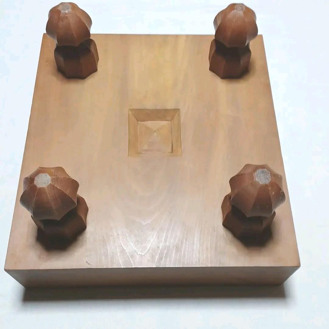 脚付き囲碁盤、碁石セット