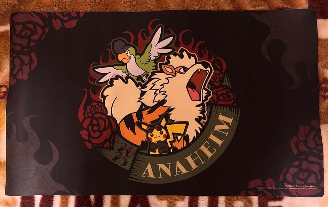 ポケモンカードゲーム プレイマット アナハイム WCS2025 ウインディ