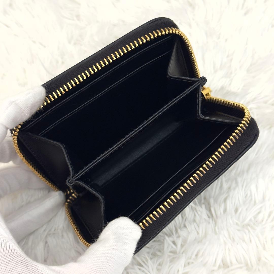 極美品✨PRADA プラダ ヴィッテロムーヴ ラウンドファスナー 財布 小銭入れ