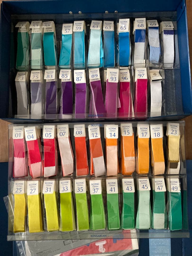 DIC Cotton 生地　色見本