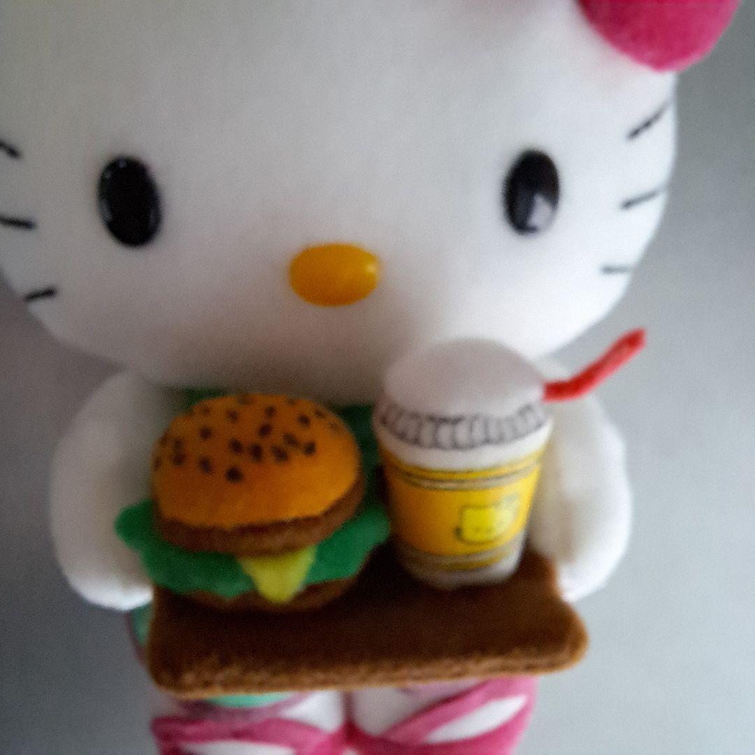 A*い様 激レア　ハローキティ　ハンバーガーショップ店員　ぬいぐるみ　非売品