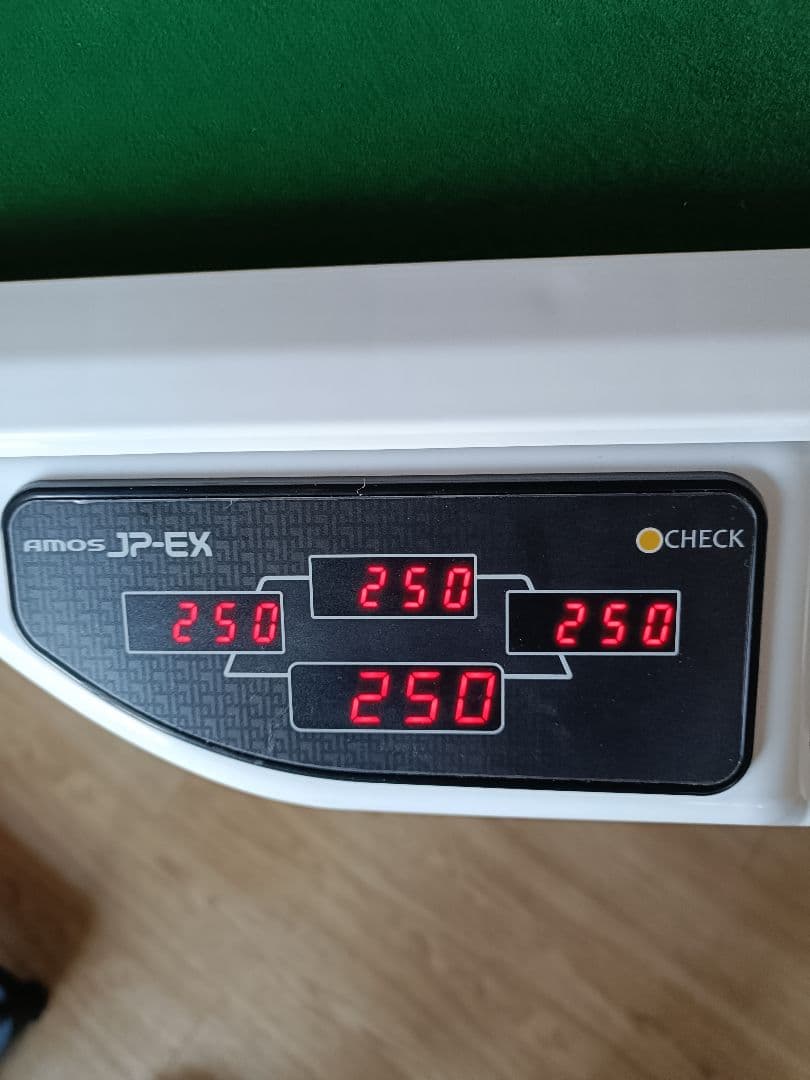 アモスJP-EX 28ミリ牌　折りたたみ脚　サイドテーブル　チェアセット