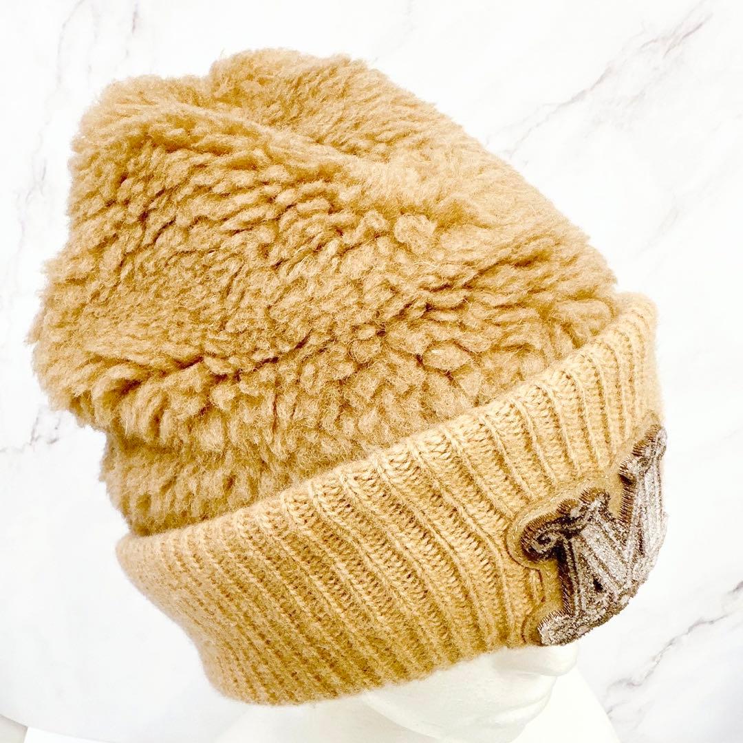 定価60,◇Max Mara◇マックスマーラ ニット帽 ビーニー 帽子