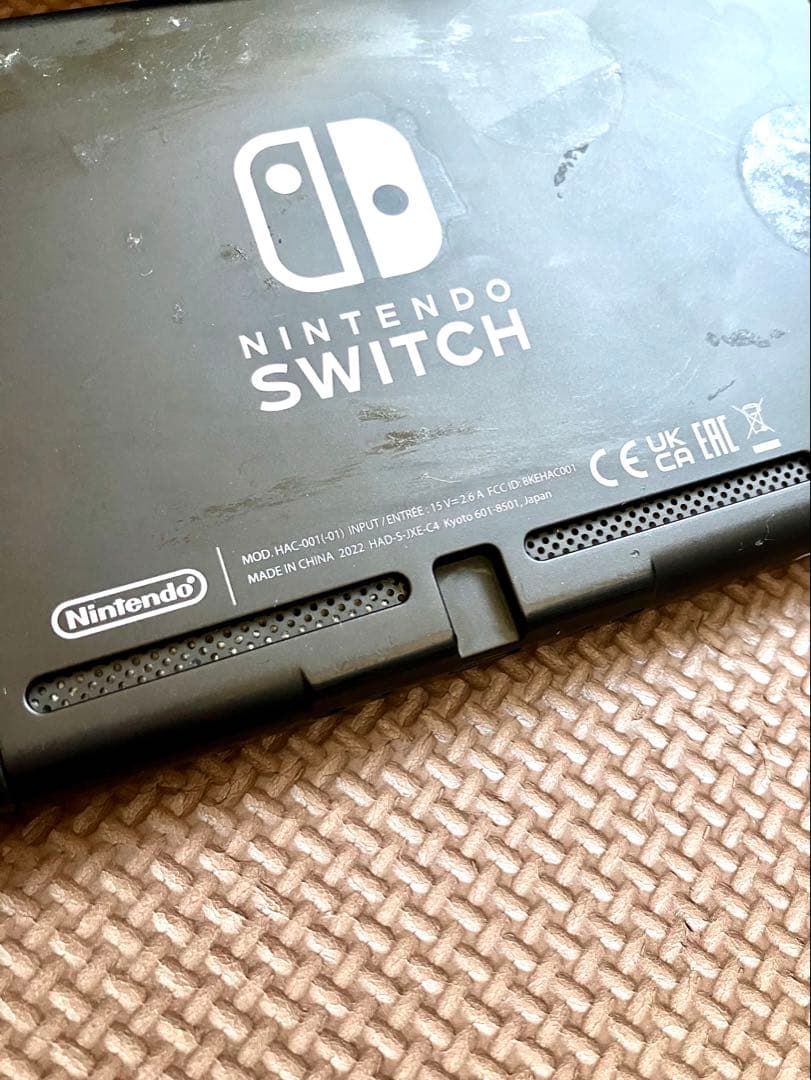 Nintendo Switch バッテリー強化版　2022年製　マイクロSD付き