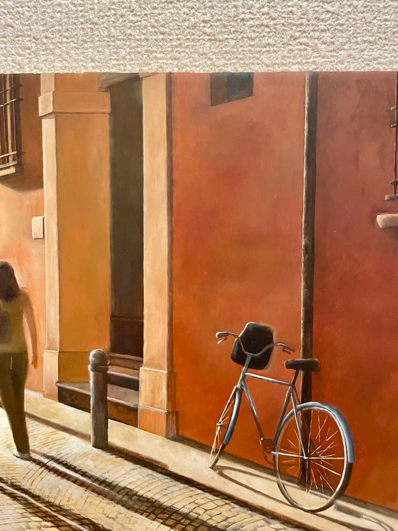 ★一点もの ★油絵 ★omiのオリジナル作品 ★イタリア★P6号