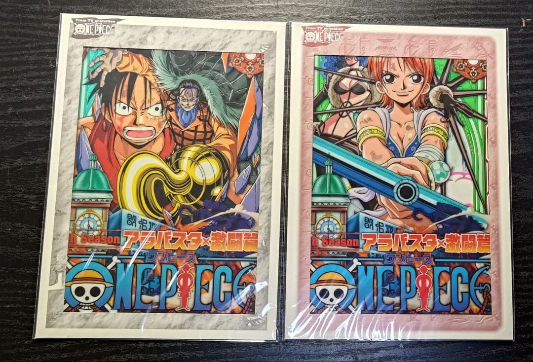 ONE PIECE ワンピース DVD初回限定 特典 クリアカード 13枚セット
