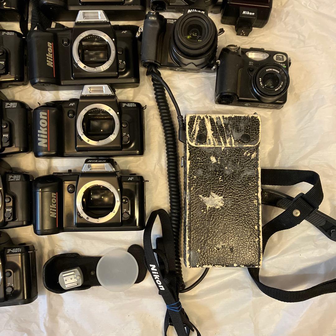 フイルムカメラ 18個 まとめ売り NIKON セット ジャンク デジカメ3個