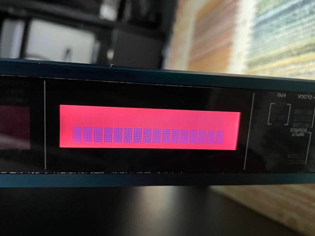 Yamaha SPX2000 マルチエフェクター　動作不明