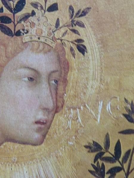 シモーネ・マルティーニ、【受胎告知】、希少豪華画集画