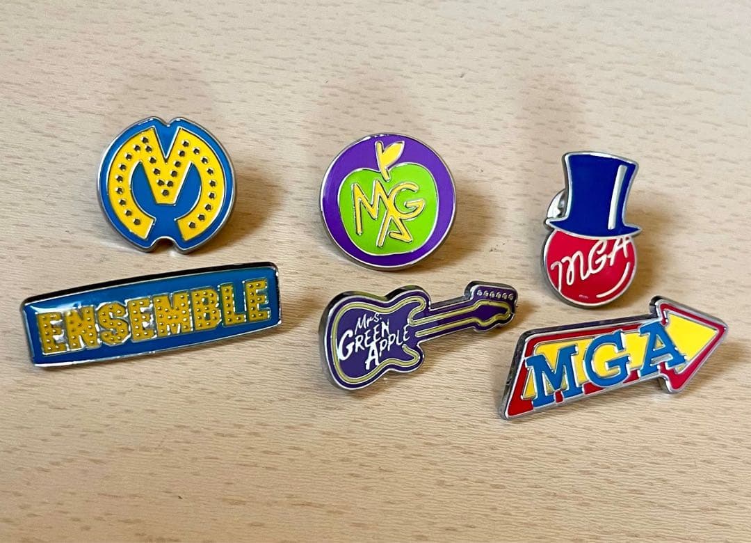 Mrs. GREEN APPLE ENSEMBLE TOUR ピンバッジ ミセスグリーンアップル