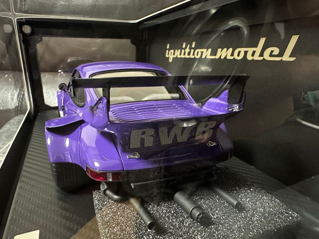 1/18 イグニッションモデル RWB 930 紫 ポルシェ ignition