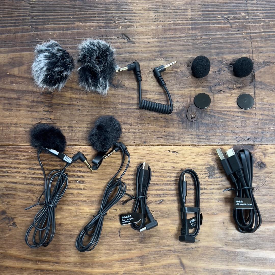 Hollyland LARK MAX ワイヤレスマイク（ラベリアマイク付き）